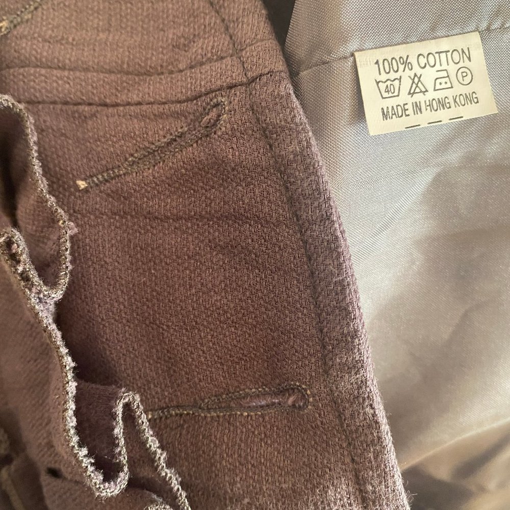 Chasensully Size Medium Grey Multi-Button Jacket - image 4